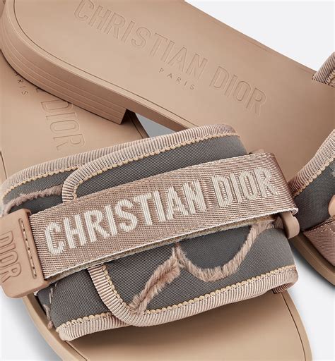 women dior dio evolution slide nude camouflage technical fabric stores|DIO(R)EVOLUTION SLIDE .